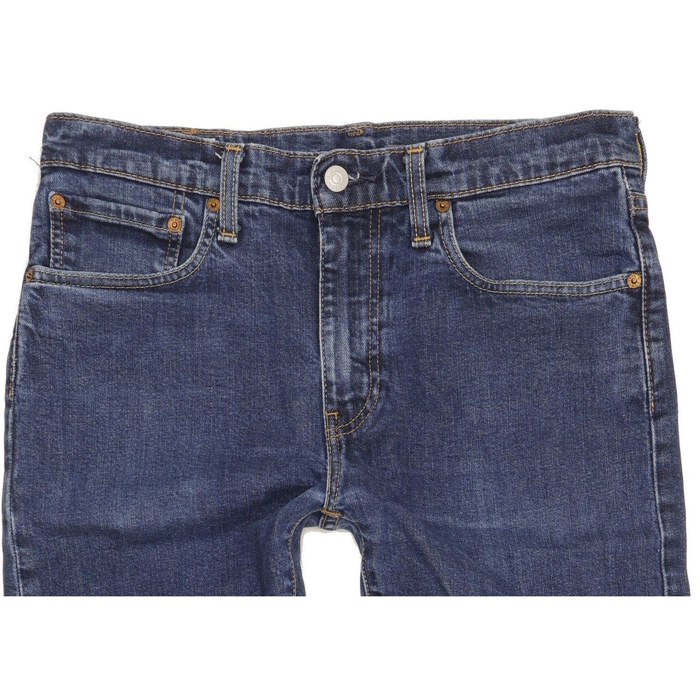 Levi's 512 Men Blue Tapered Slim Jeans W32 L34