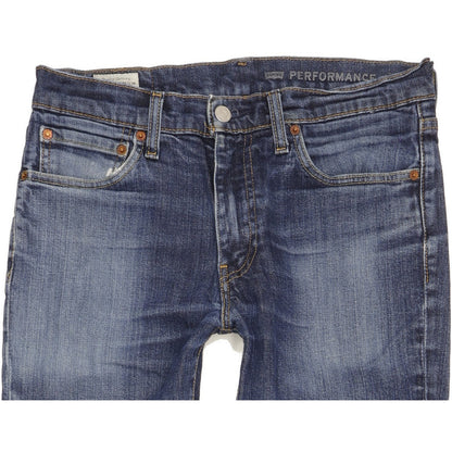 Levi's 511 Men Blue Straight Slim Jeans W32 L31