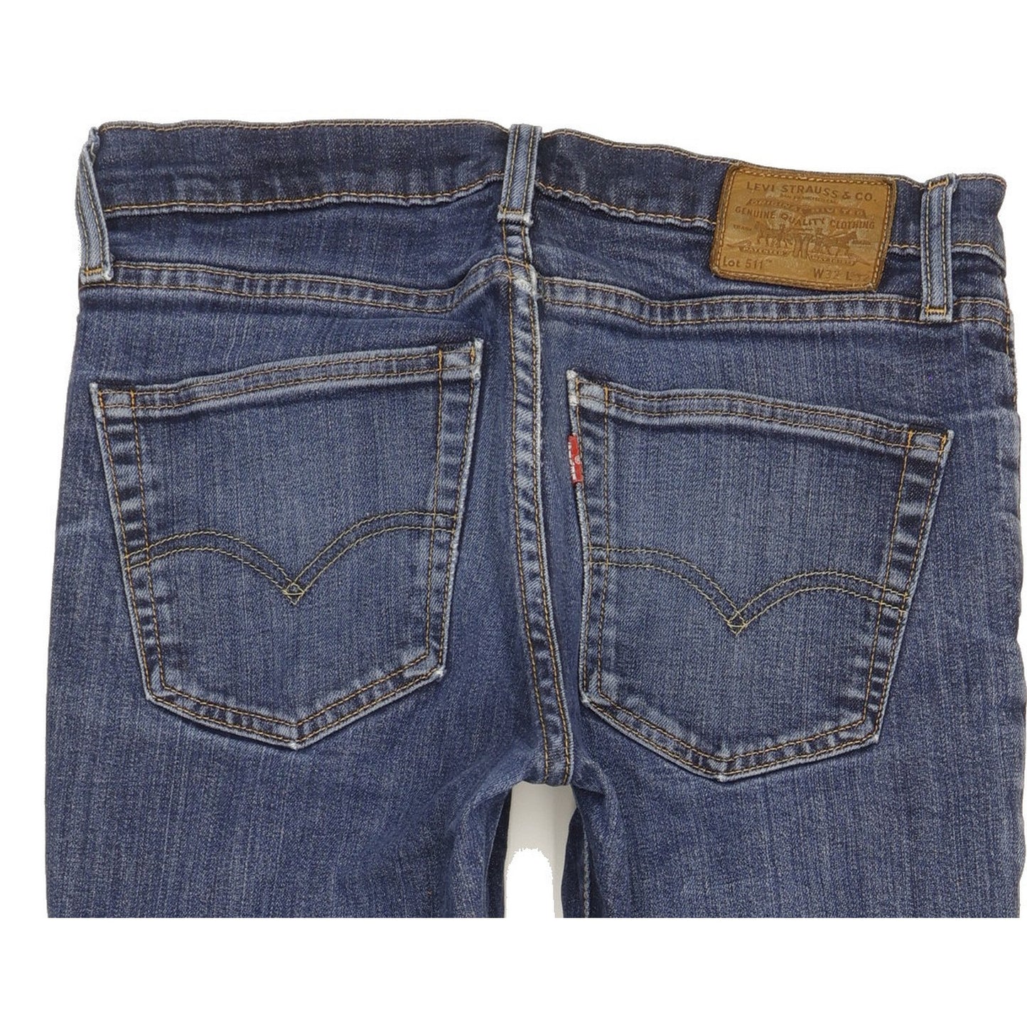 Levi's 511 Men Blue Straight Slim Jeans W32 L31