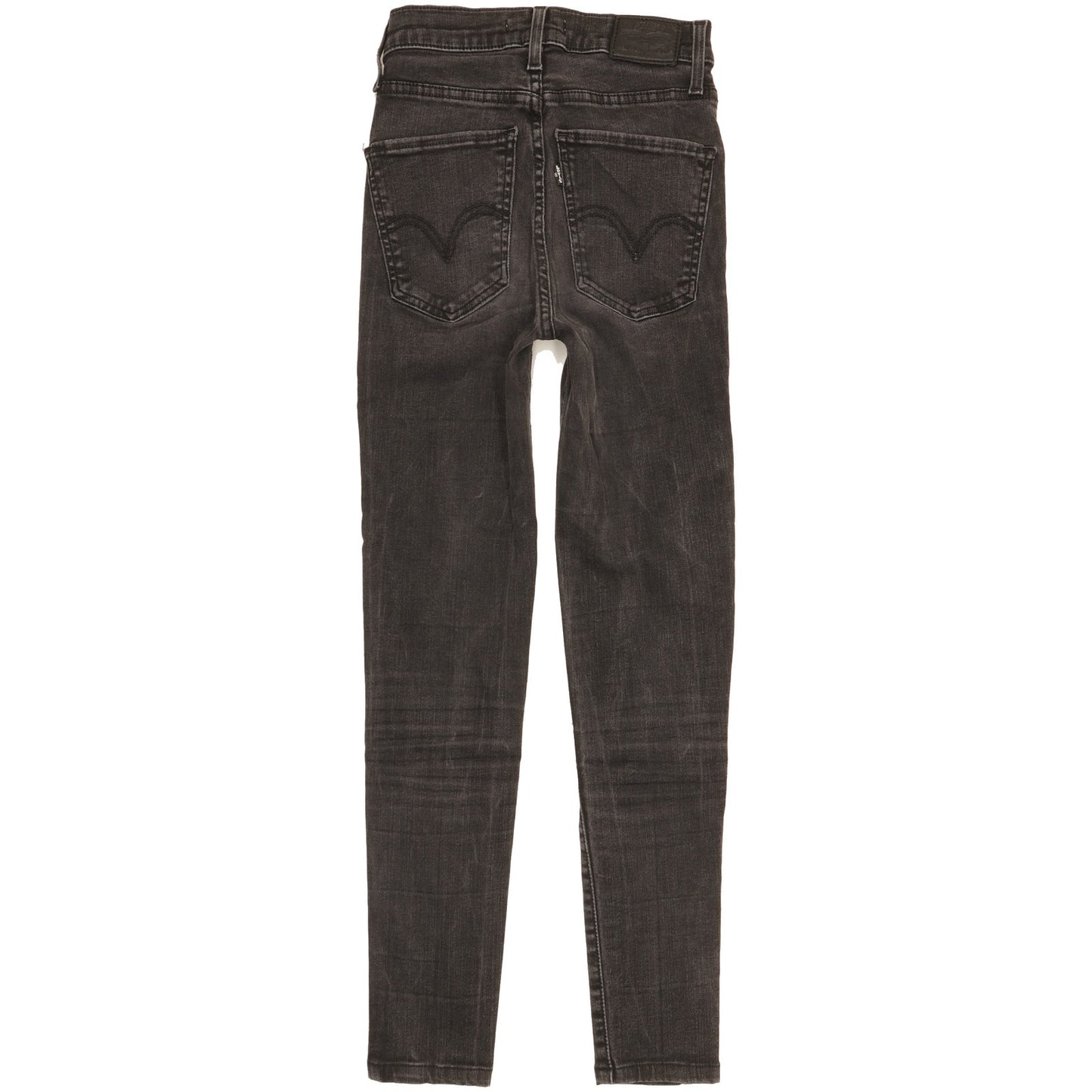 Levi's Mile Women Black Skinny Slim Stretch Jeans W24 L26