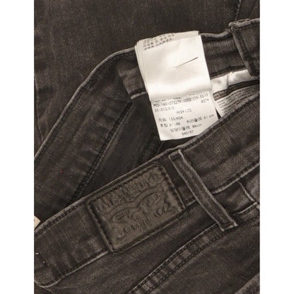 Levi's Mile Women Black Skinny Slim Stretch Jeans W24 L26