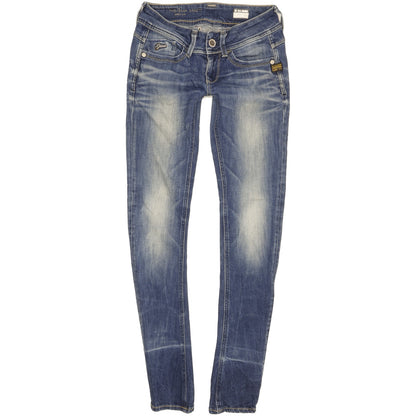G-Star Lynn Women Blue Skinny Slim Stretch Jeans W24 L30