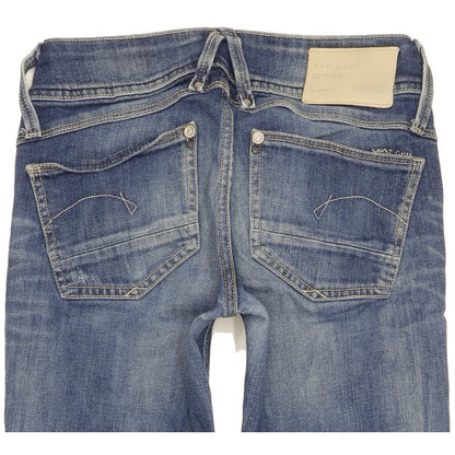 G-Star Lynn Women Blue Skinny Slim Stretch Jeans W24 L30