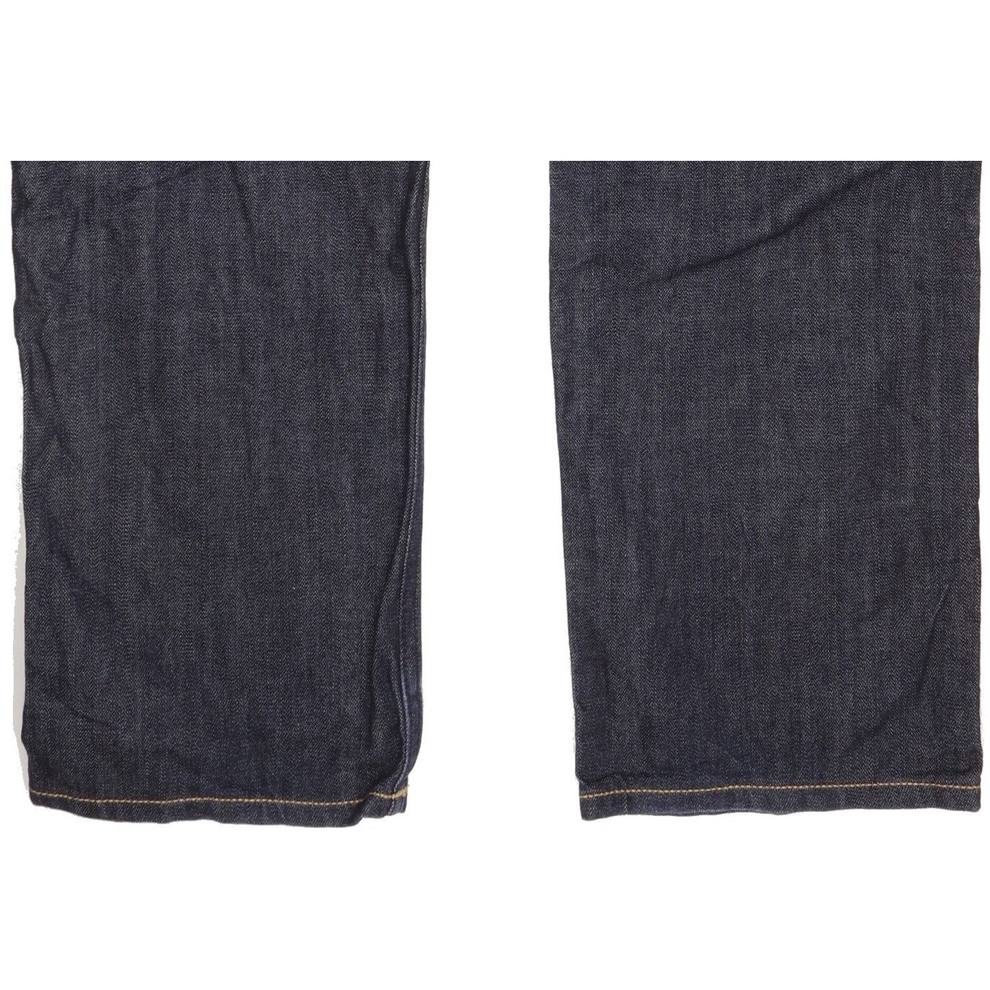 Wrangler 4MRB Men Navy Straight Regular Jeans W32 L33