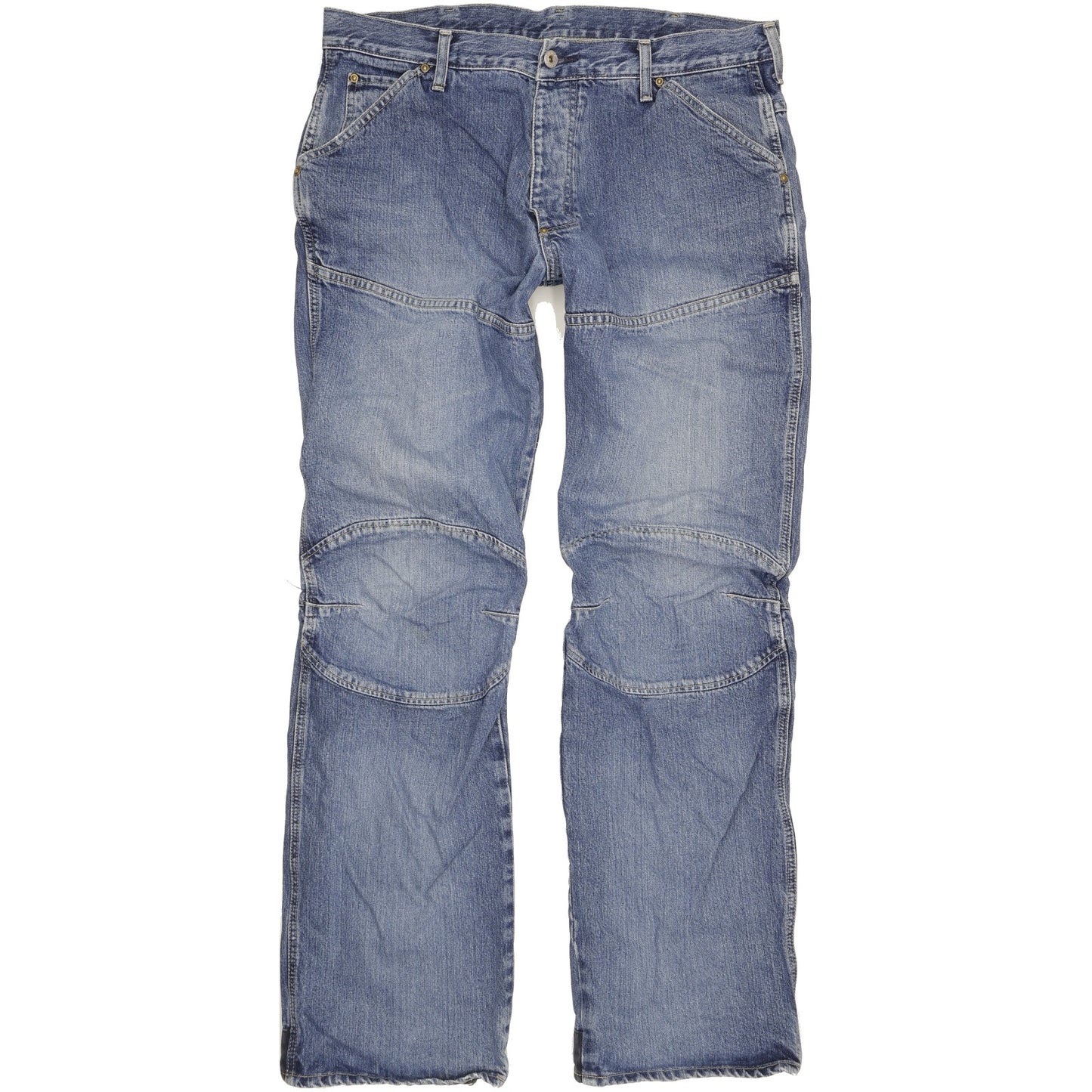 G-Star Elwood Men Blue Straight Regular Jeans W36 L34