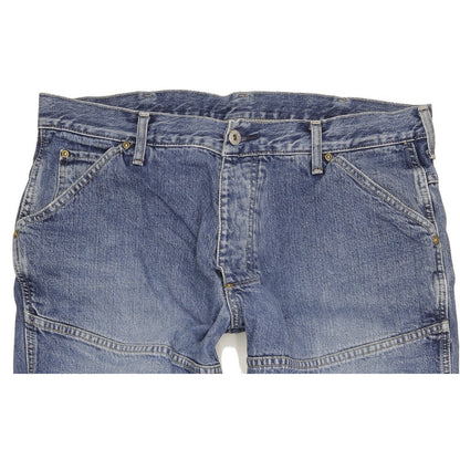 G-Star Elwood Men Blue Straight Regular Jeans W36 L34