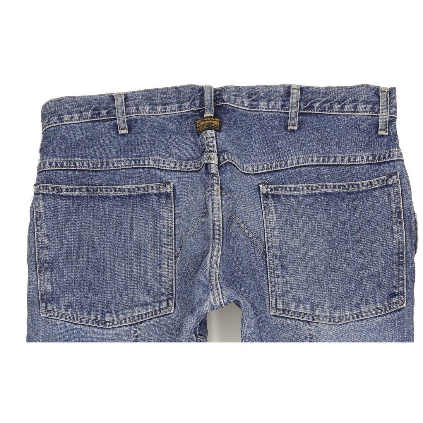 G-Star Elwood Men Blue Straight Regular Jeans W36 L34