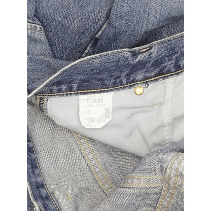 G-Star Elwood Men Blue Straight Regular Jeans W36 L34