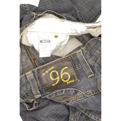 G-Star Elwood Heritage Men Blue Straight Loose Jeans W36 L34