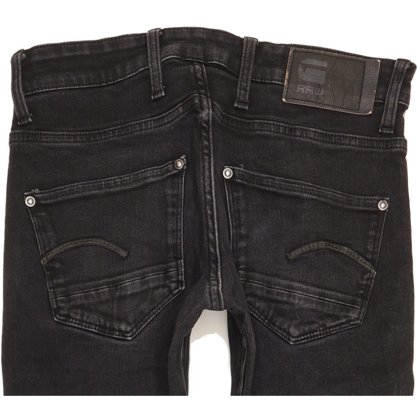 G-Star Revend Men Black Skinny Slim Stretch Jeans W27 L29