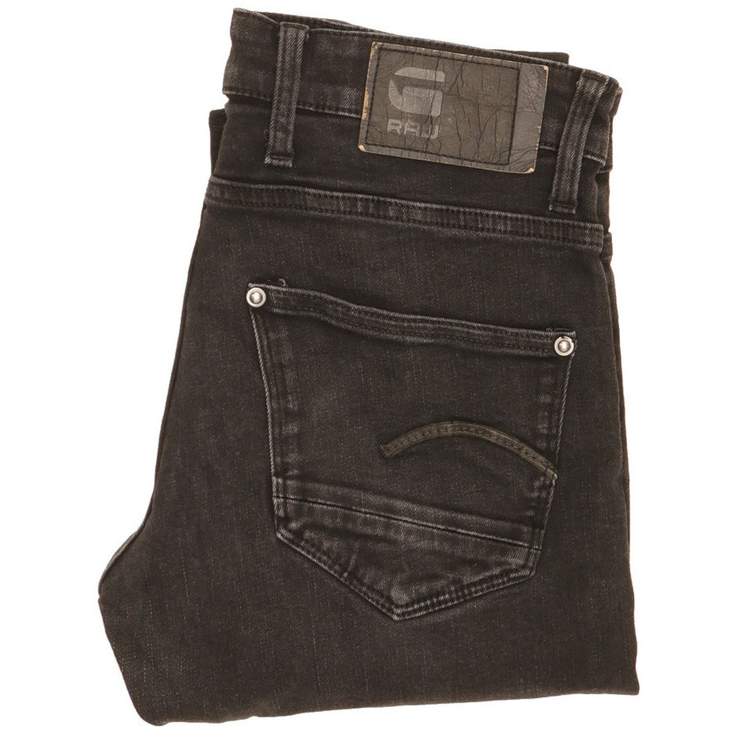 G-Star Revend Men Black Skinny Slim Stretch Jeans W27 L29