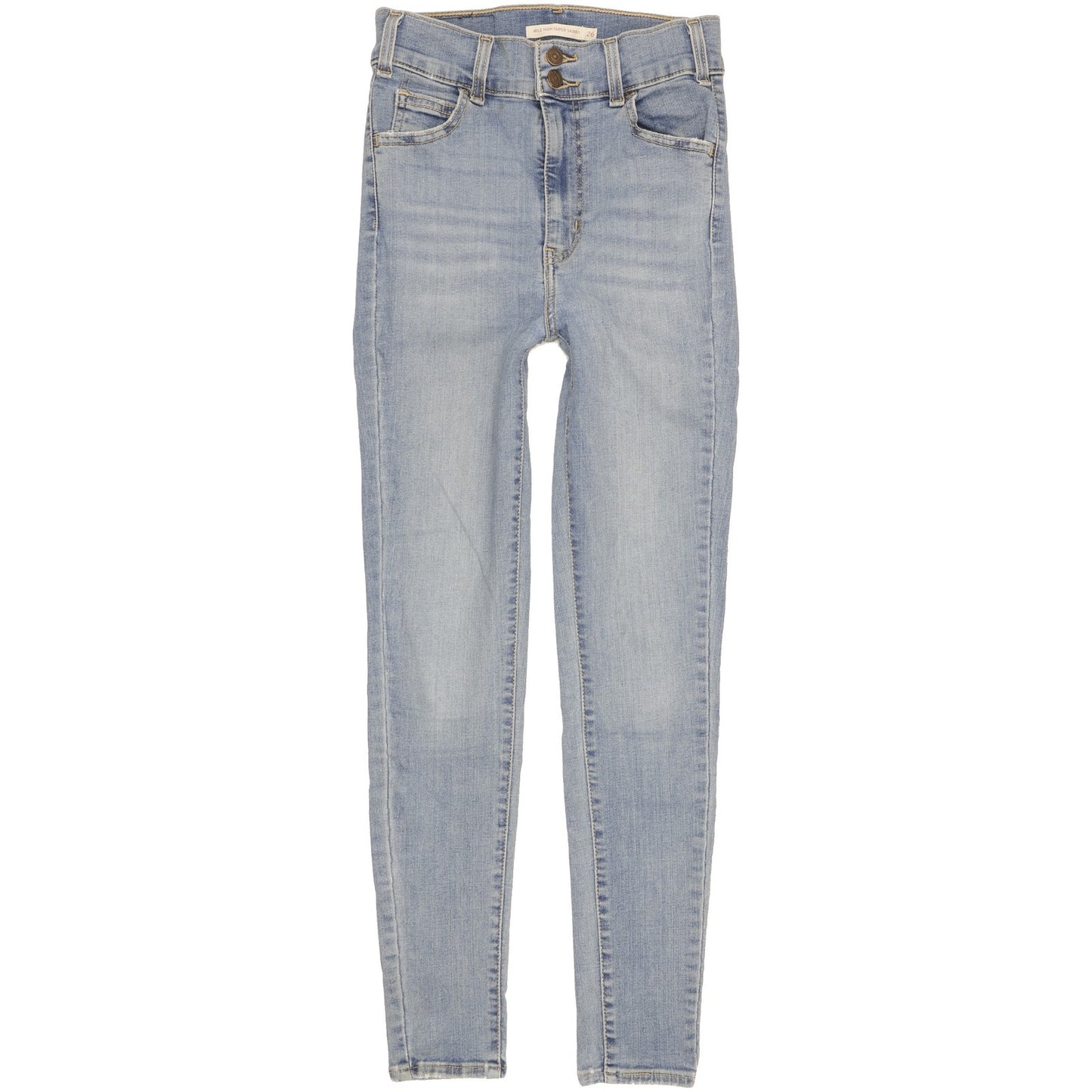 Levi's Mile Women Blue Skinny Slim Stretch Jeans W26 L28
