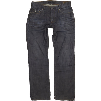 G-Star Mc Arthur Men Navy Straight Regular Jeans W34 L34