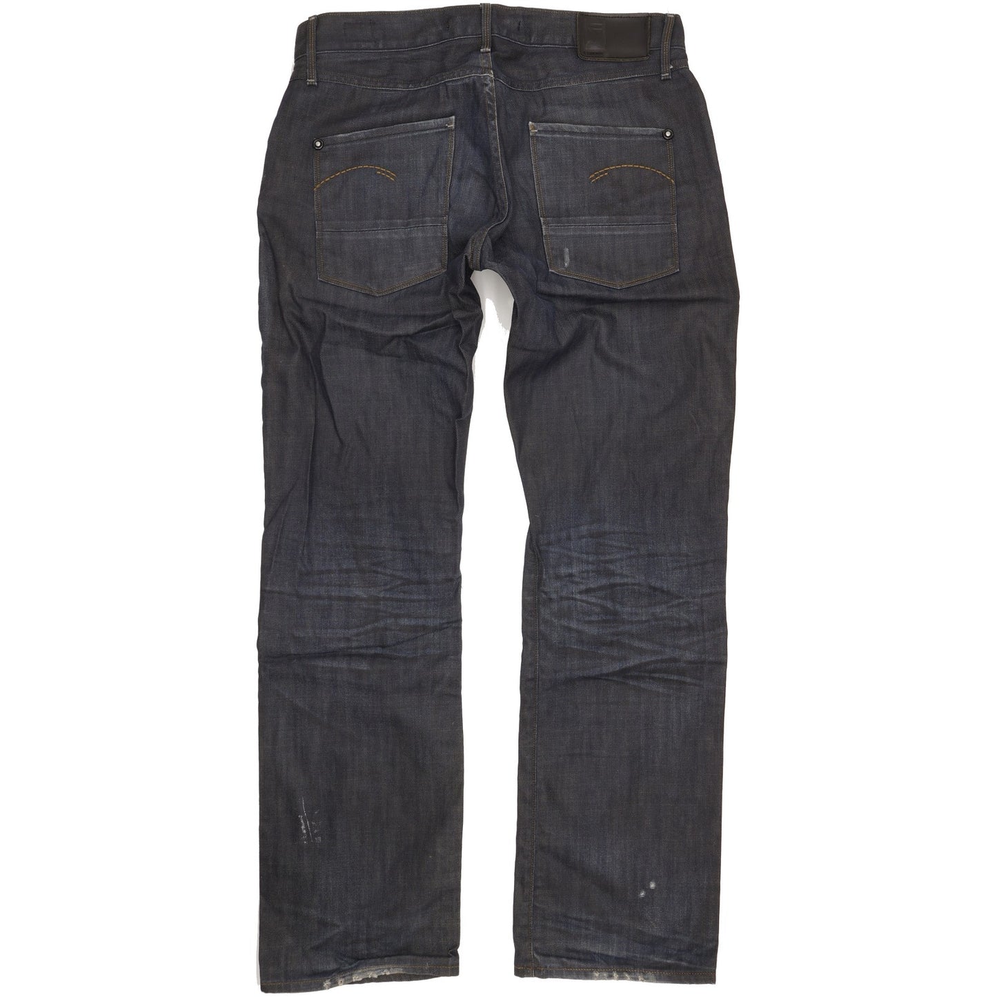 G-Star Mc Arthur Men Navy Straight Regular Jeans W34 L34