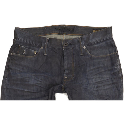 G-Star Mc Arthur Men Navy Straight Regular Jeans W34 L34