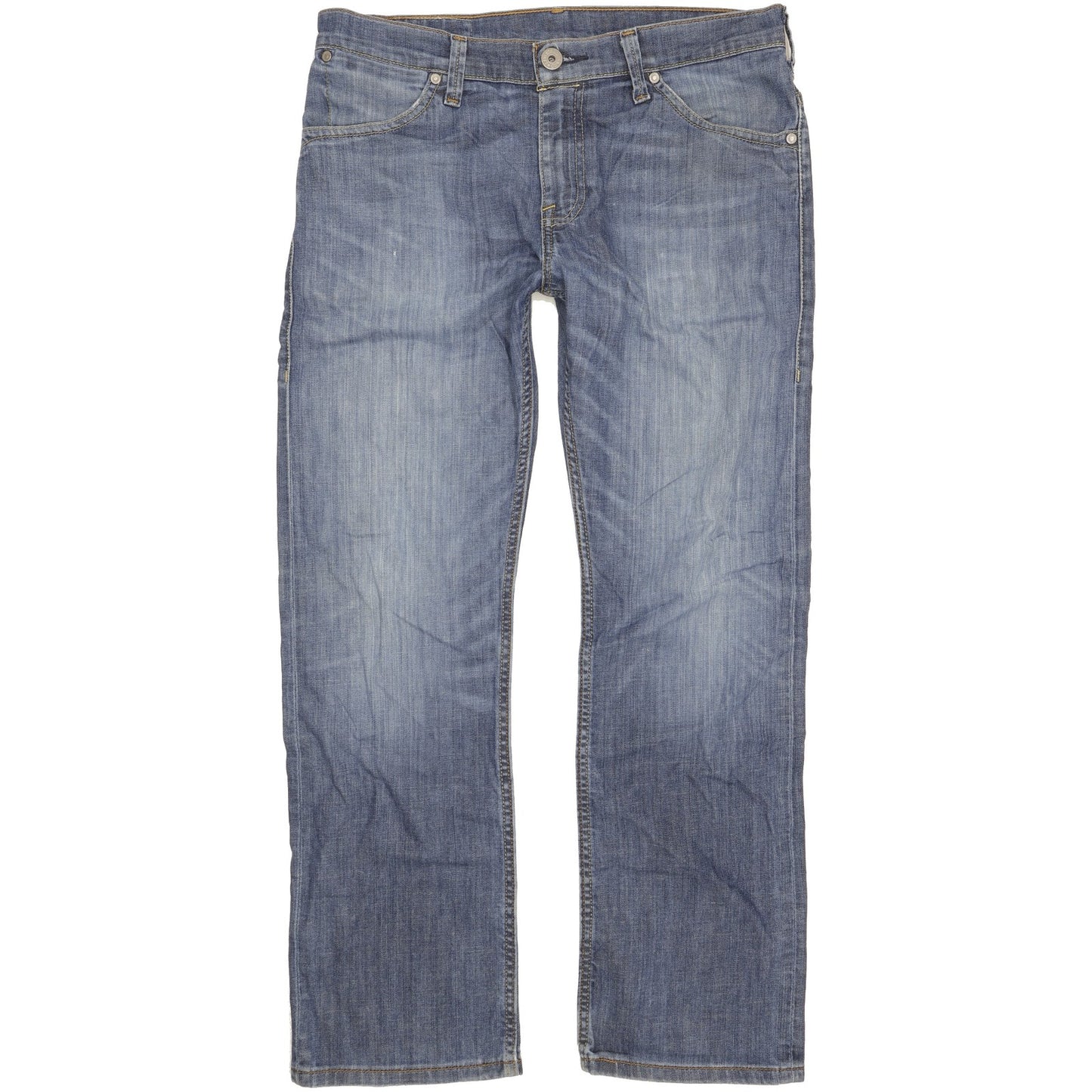Levi's 506 Men Blue Straight Regular Stretch Jeans W32 L30