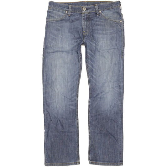Levi's 506 Men Blue Straight Regular Stretch Jeans W32 L30