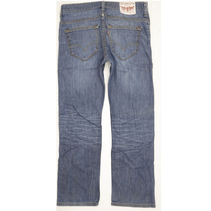 Levi's 506 Men Blue Straight Regular Stretch Jeans W32 L30