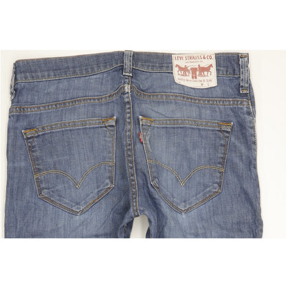 Levi's 506 Men Blue Straight Regular Stretch Jeans W32 L30