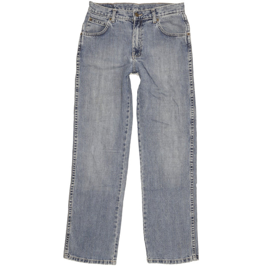 Wrangler Durable Quality Men Blue Straight Regular Jeans W30 L31