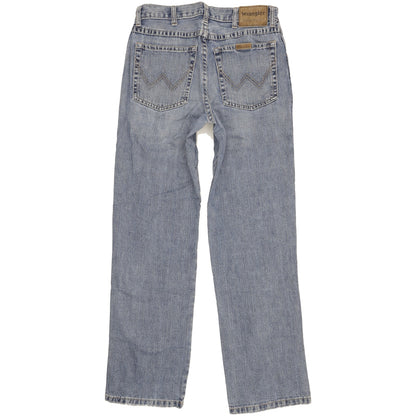 Wrangler Durable Quality Men Blue Straight Regular Jeans W30 L31