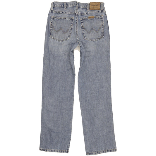 Wrangler Durable Quality Men Blue Straight Regular Jeans W30 L31