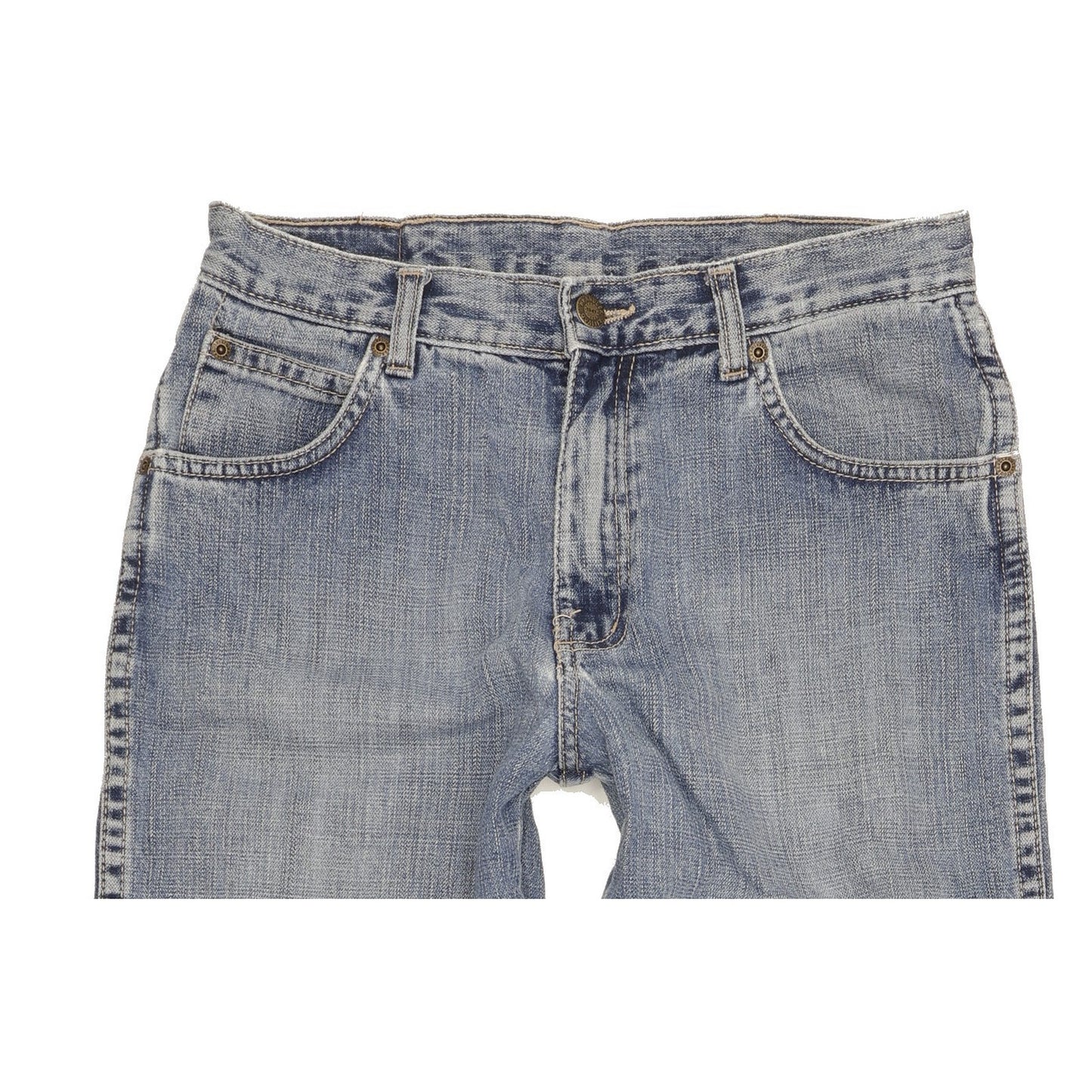 Wrangler Durable Quality Men Blue Straight Regular Jeans W30 L31
