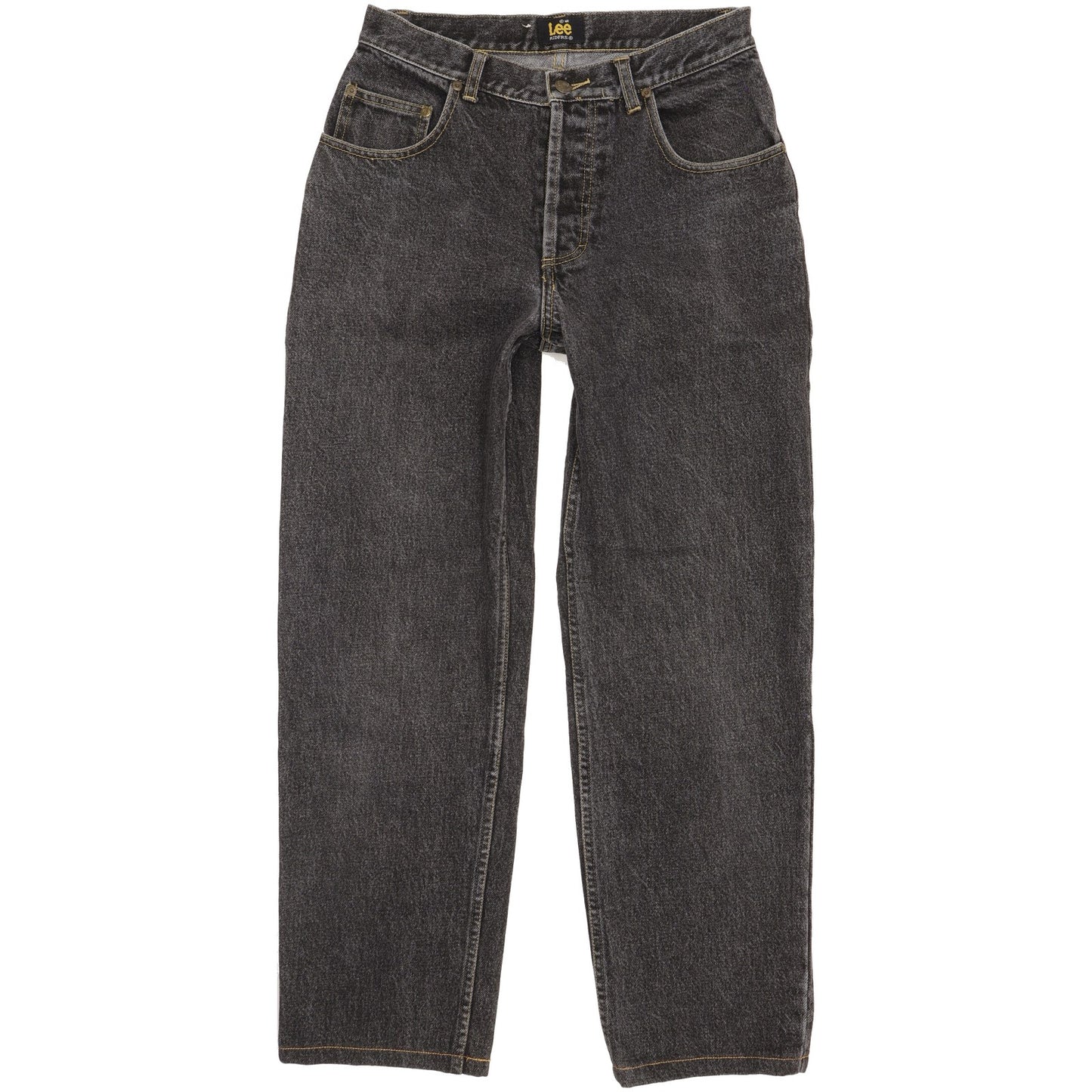 Lee Riders Men Black Straight Regular Jeans W30 L28
