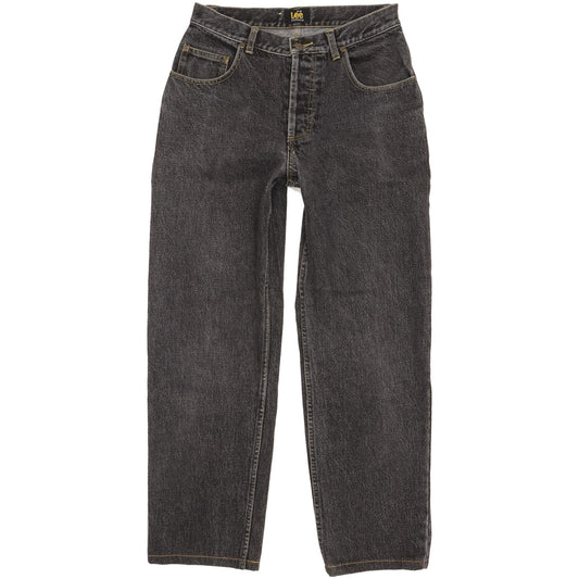 Lee Riders Men Black Straight Regular Jeans W30 L28