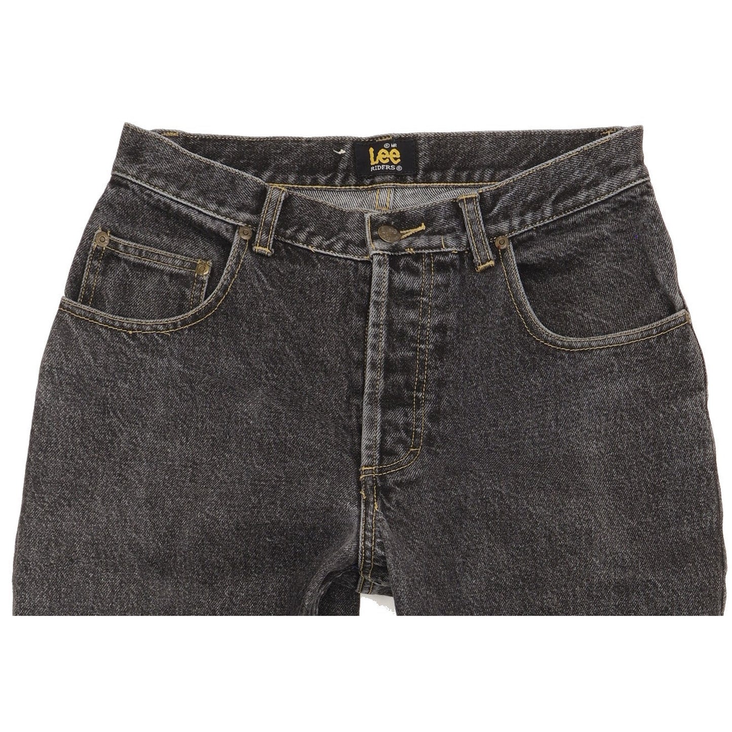 Lee Riders Men Black Straight Regular Jeans W30 L28