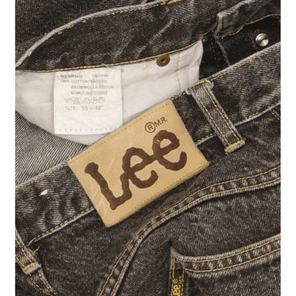 Lee Riders Men Black Straight Regular Jeans W30 L28