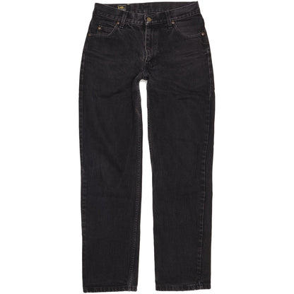 Lee Men Black Straight Regular Jeans W30 L31