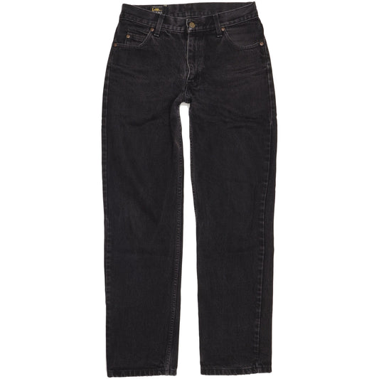 Lee Men Black Straight Regular Jeans W30 L31