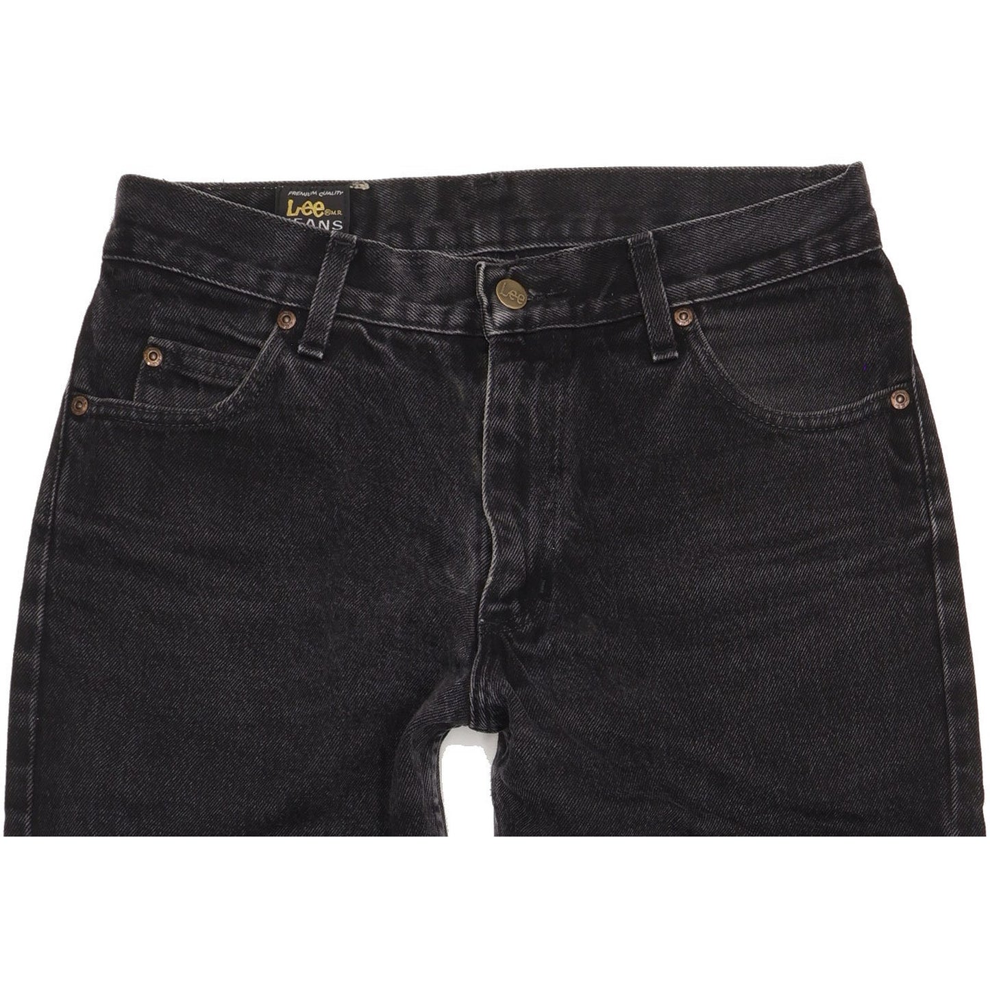 Lee Men Black Straight Regular Jeans W30 L31