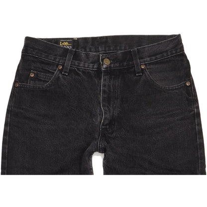 Lee Men Black Straight Regular Jeans W30 L31