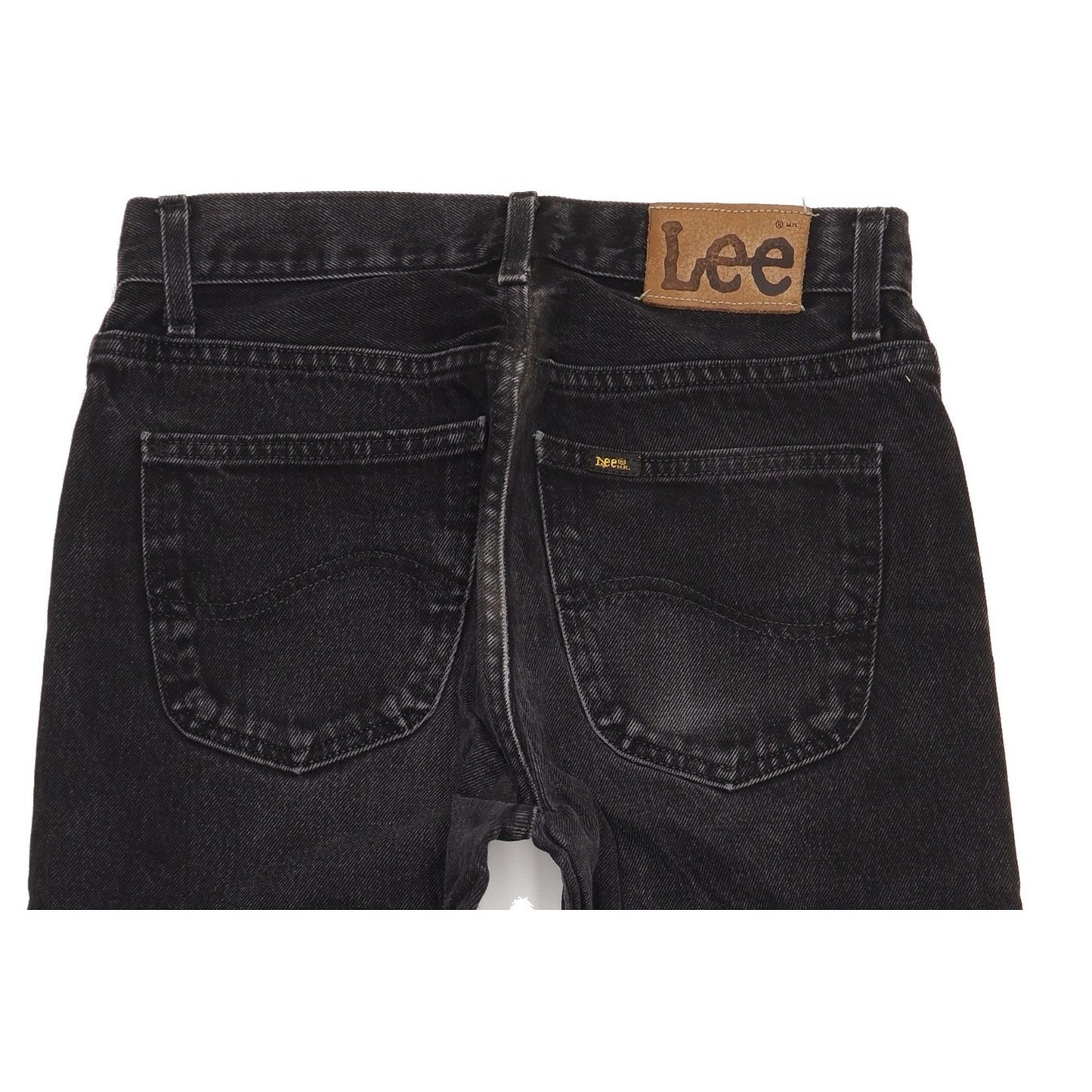Lee Men Black Straight Regular Jeans W30 L31