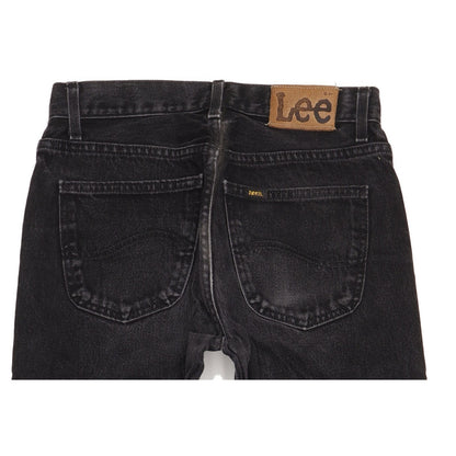Lee Men Black Straight Regular Jeans W30 L31