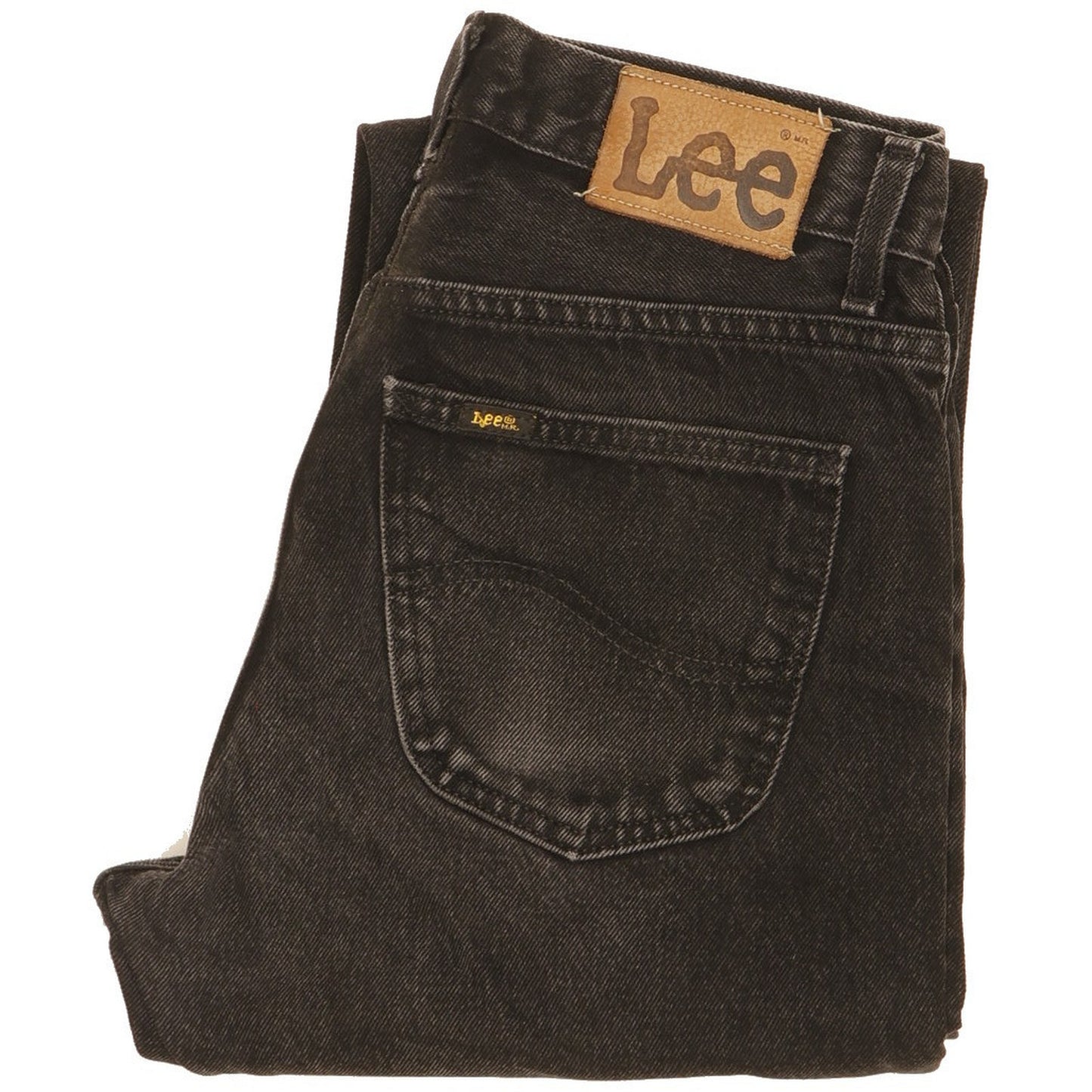 Lee Men Black Straight Regular Jeans W30 L31