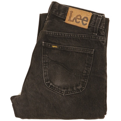 Lee Men Black Straight Regular Jeans W30 L31