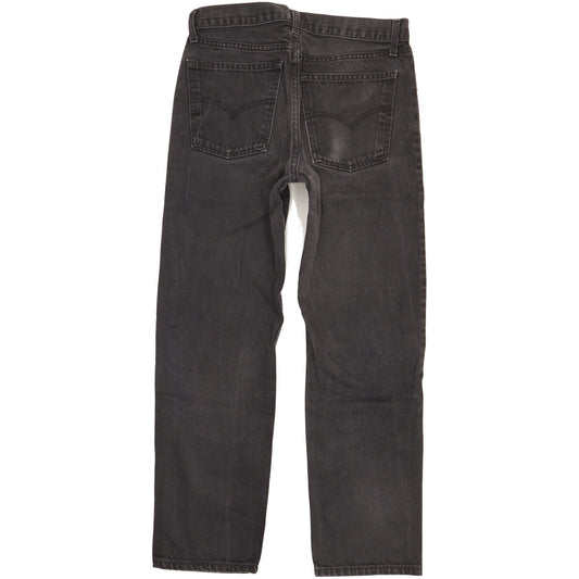 Levi's 615 Men Black Straight Regular Jeans W32 L29