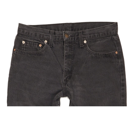 Levi's 615 Men Black Straight Regular Jeans W32 L29