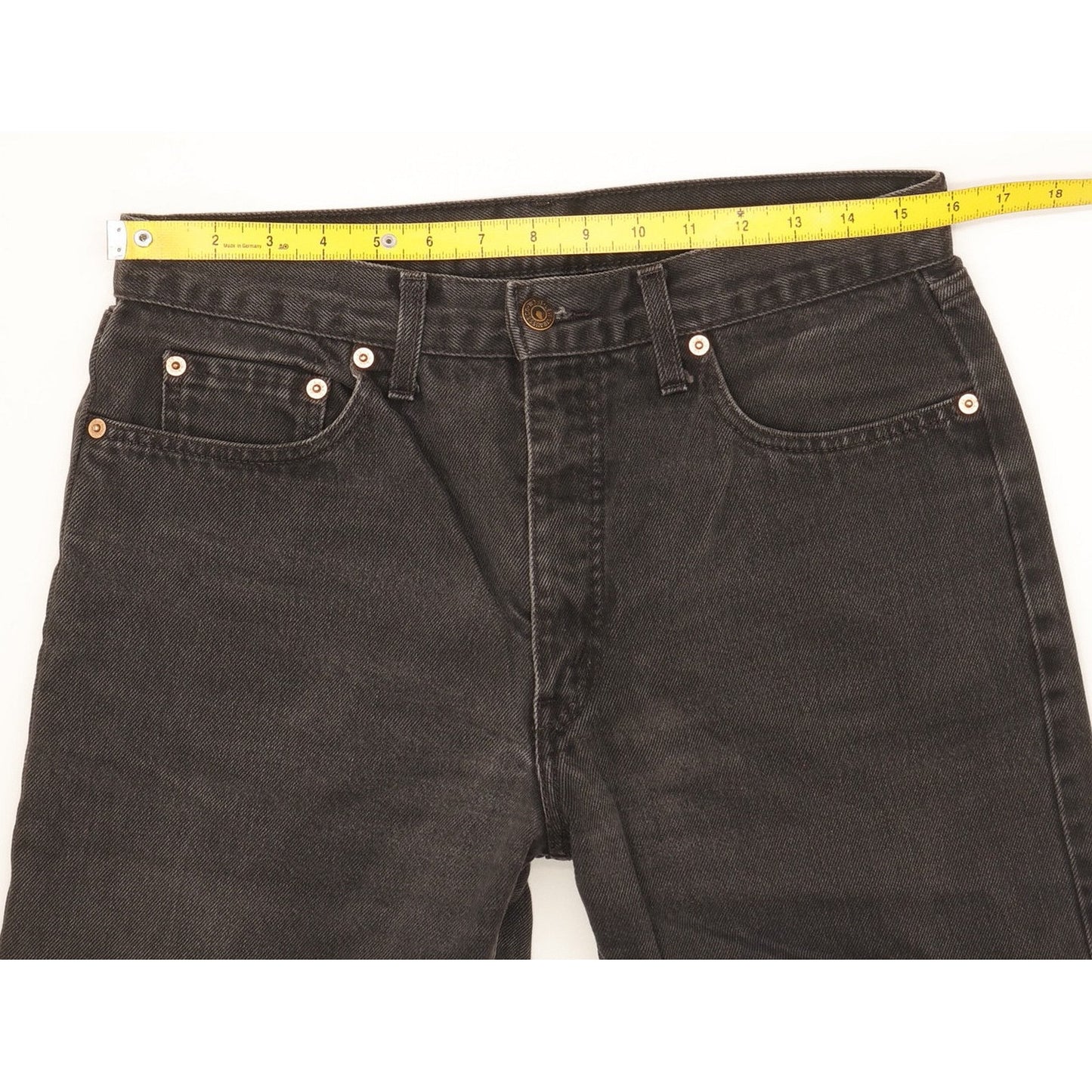 Levi's 615 Men Black Straight Regular Jeans W32 L29