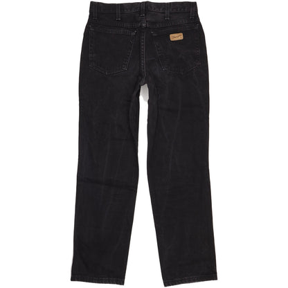 Wrangler Oregon Men Black Straight Regular Jeans W33 L31