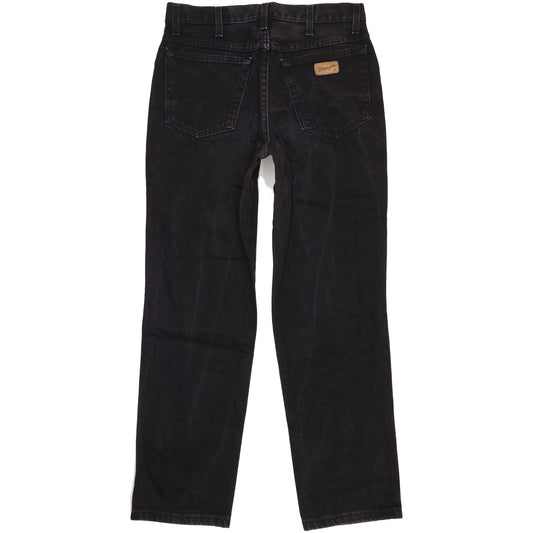 Wrangler Oregon Men Black Straight Regular Jeans W33 L31