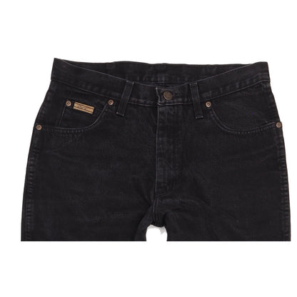 Wrangler Oregon Men Black Straight Regular Jeans W33 L31