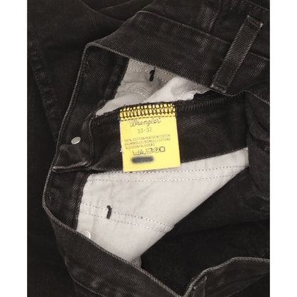 Wrangler Oregon Men Black Straight Regular Jeans W33 L31