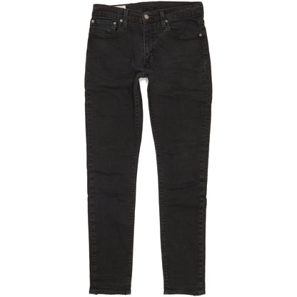 Levi's 512 Men Black Tapered Slim Stretch Jeans W31 L32