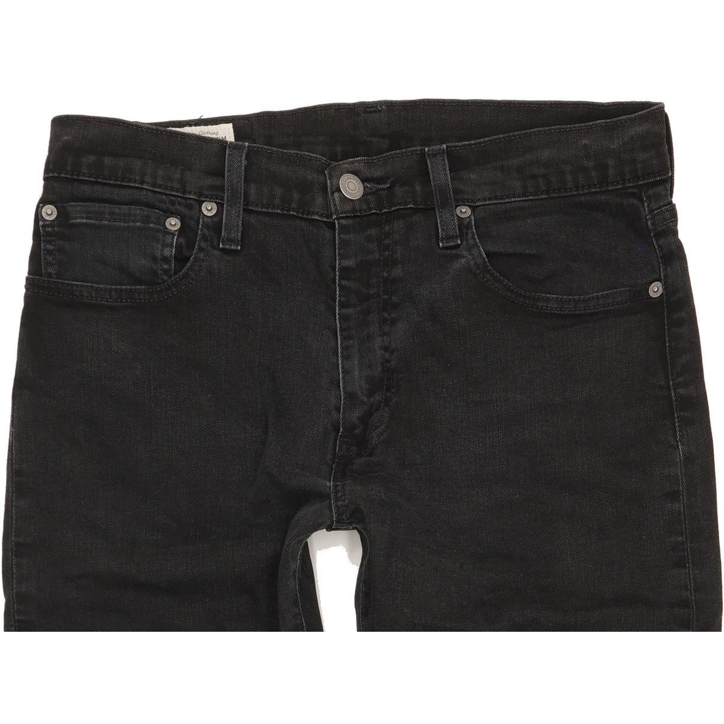 Levi's 512 Men Black Tapered Slim Stretch Jeans W31 L32