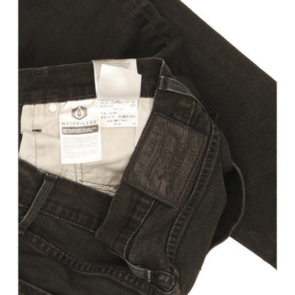Levi's 512 Men Black Tapered Slim Stretch Jeans W31 L32