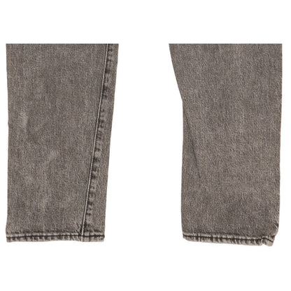 Levi's 512 Men Grey Straight Slim Stretch Jeans W31 L33